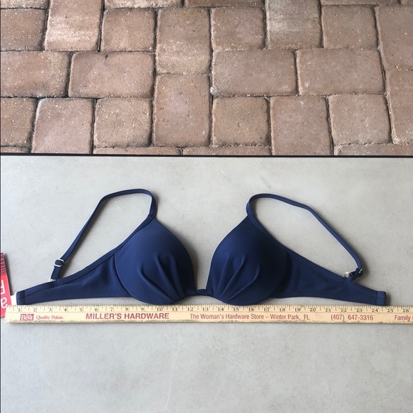 Navy Bikini Set with Molded Cups - Picture 3 of 8